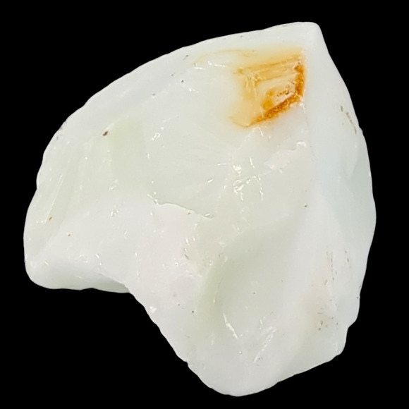 Custard Art Glass Cullet Uranium Glowing Slag Glass #4GX121 - Picture 5 of 6